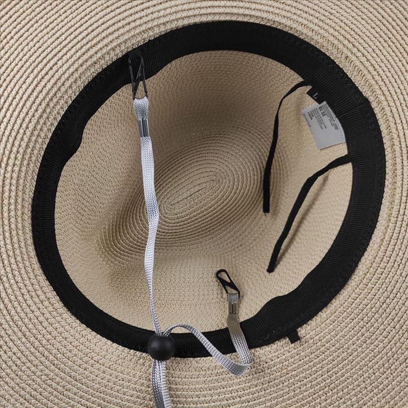Trendy Plus Size Men's Panama Straw Hat for Sun Protection on Beach & Summer Travel