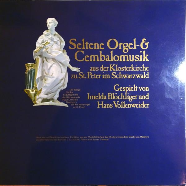 

LP Record IMELDA BLÖCHLIGER UND HANS VOLLENWE - Seltene Orgel- & Cembalomusik Aus D LP30436 Not On Label Switzerlan Classical Used