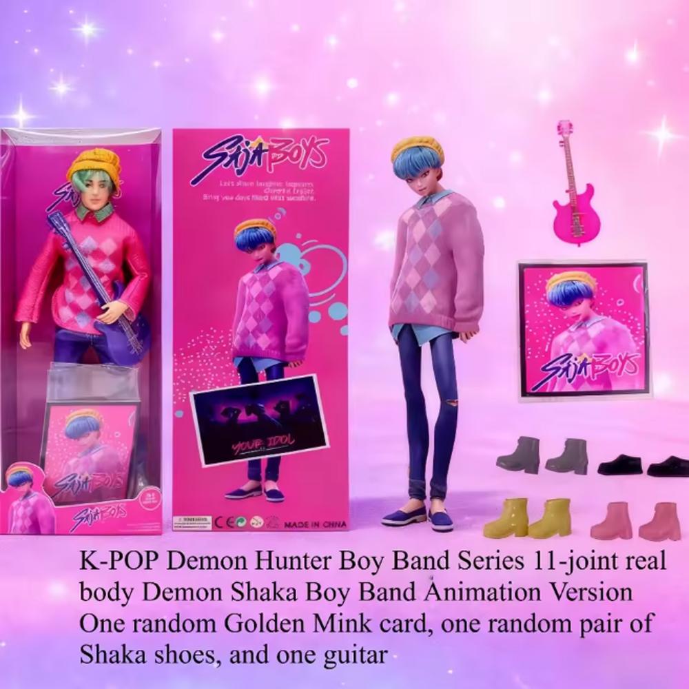 Neues Produkt! Demon Saga Anime Posenbares Modell - 11 Gelenke. Ein Sammlergeschenk für K-POP-Boyband-Fans, Geeignet für Weihnachten,