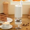 Electric Coffee Grinder Adjustable Burr Mill Plastic Coffee Mill Portable Coffee Bean Grinder for Outdoor and Indoor