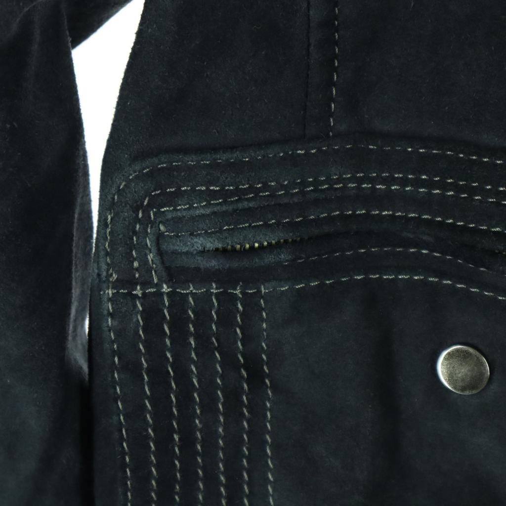 INTERMEZZO Long Sleeve Leather Jacket 2L Black Sheep Leather Men's Used