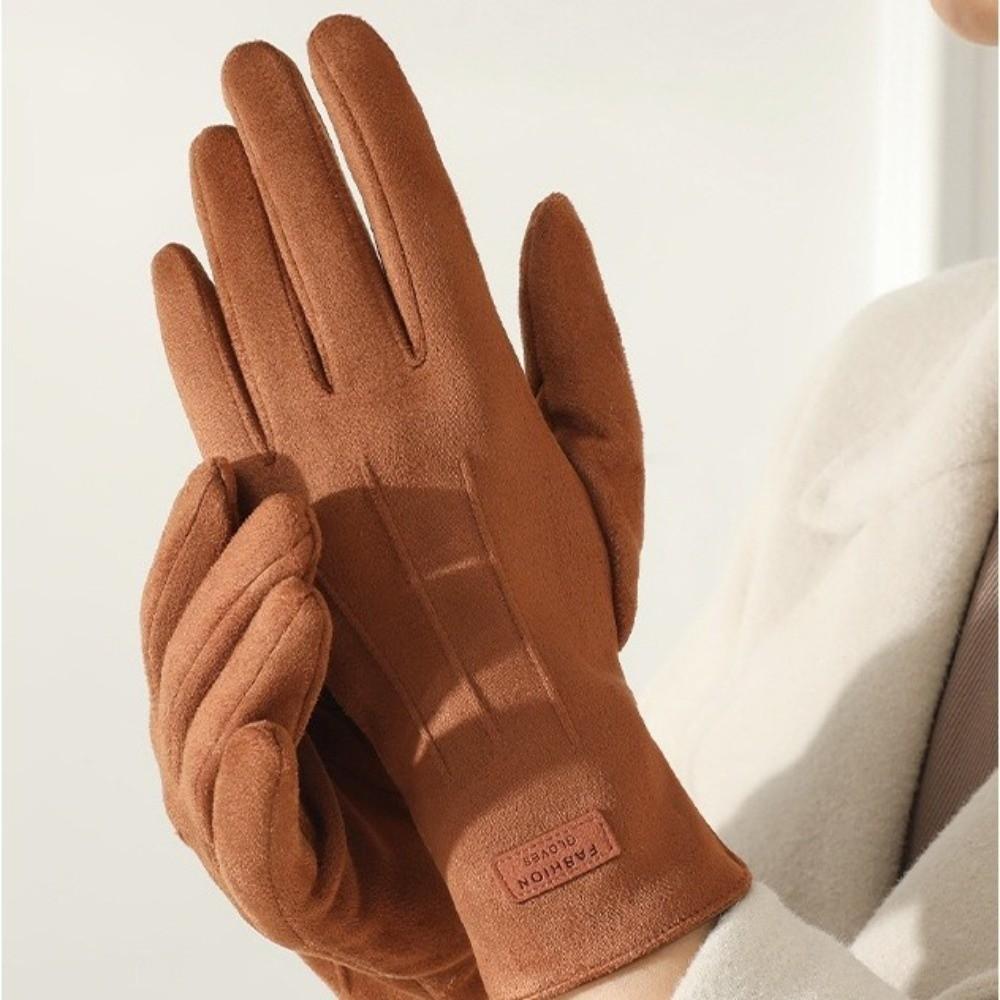 Touch Screen Keep Warm Gloves Windproof Mittens New Cycling Gloves  Women