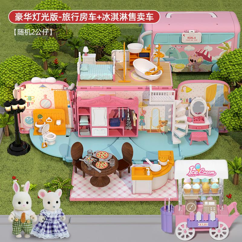 

Дневник коалы Мальчик Девочка Детский Автобус Игровой Дом Игрушка светло-розовый