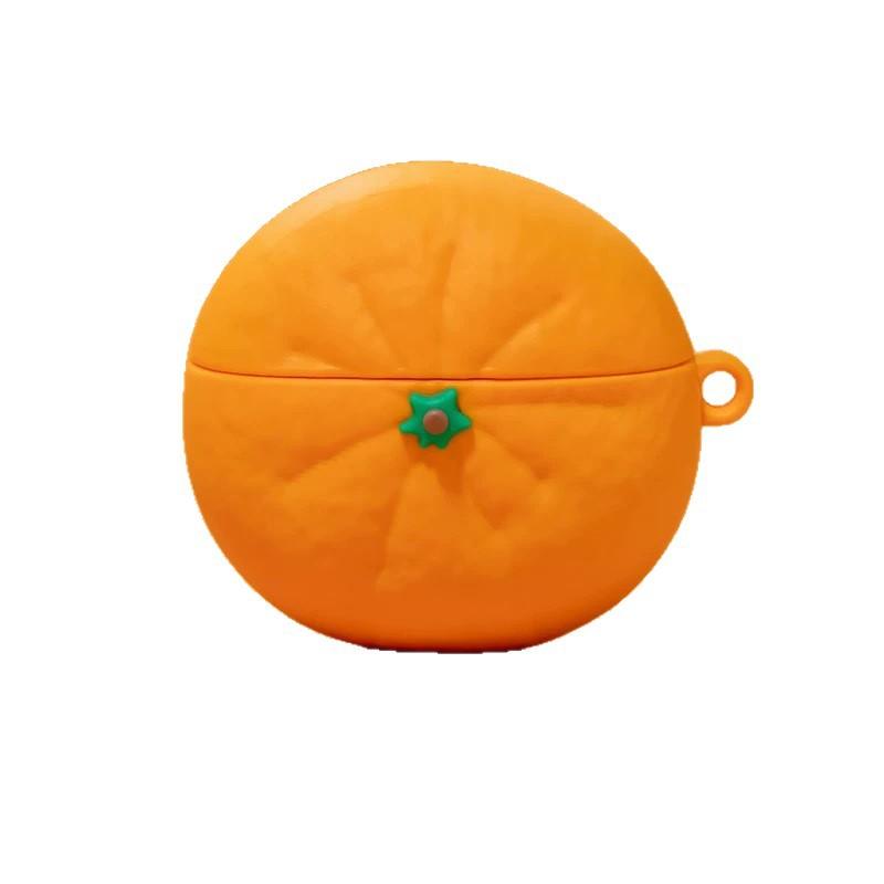 Cute orange AirPods pro1 apple bluetooth headset case 1/1 generation cartoon fruit protective case for cute