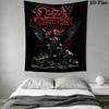 Ozzy Osbourne Wall Tapestry Aesthetic Wall Hanging Printed Fabric Blanket Decorative Tapestries for Bedroom Living Room Home Decor