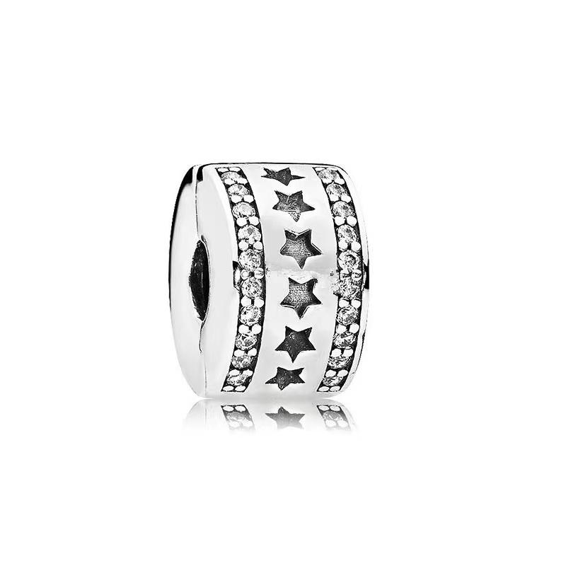 Multiple Clip Charm Bead Pendant for European Silver Jewelry DIY Unique Bracelet Gift Handmade Accessories