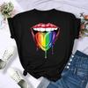 Summer New Fashion Graphic Print Lgbt T Shirts Women Funny Tshirts Casual Short Sleeves Tops Tees Female Unsiex Clothes