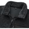 Uniqlo Solid Color Fleece Long Sleeve Jacket Men Outerwear Navy 440595-69
