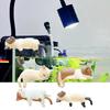 Mini Edge Cat Figurines Ornaments Aquarium Fish Landscaping Cartoon Statue Mini Resin Figurine Cute Animal Ornament Table Decor