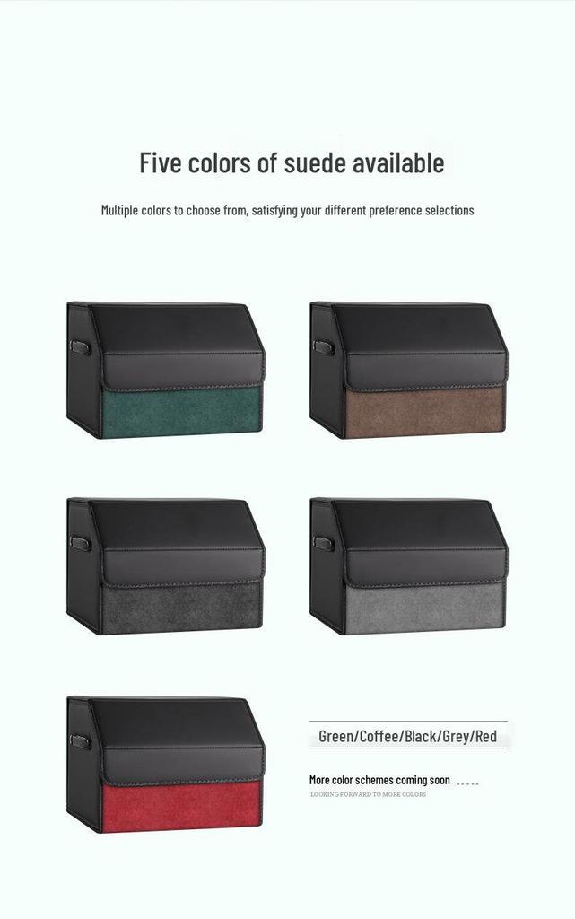 Foldable Car Storage Organizer Box