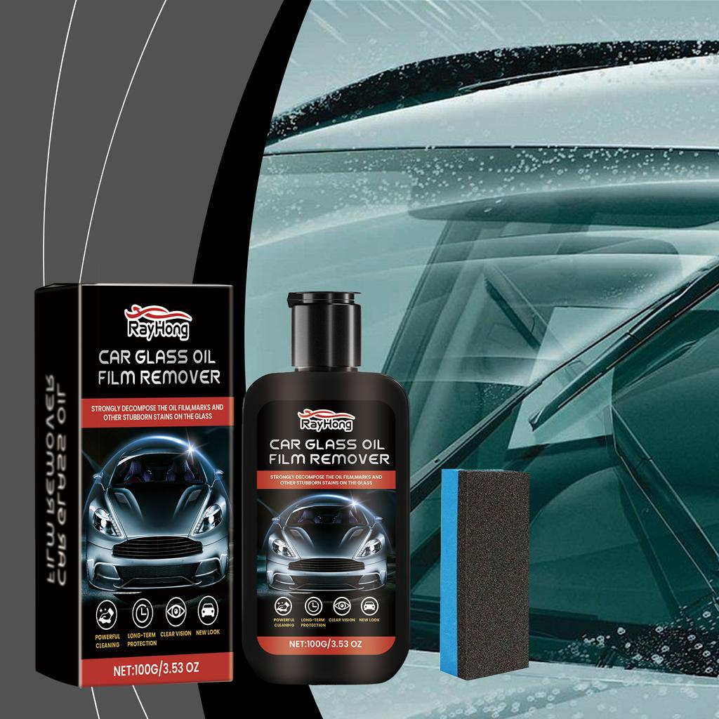 Rayhong Automotive Windshield Oleophobic Film Automotive Windshield Cleaning & Degreasing Rainproof & Waterproof Oleophobic Film