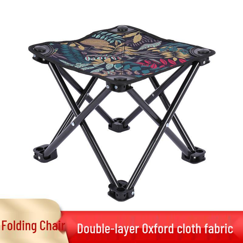 Portable Folding Stool for Outdoor Fishing, Camping, Art Sketching, and Beach Activities