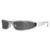 Future technology sense small frame YK sunglasses ins Internet celebrity street shot sunglasses personality trend concave sunglasses