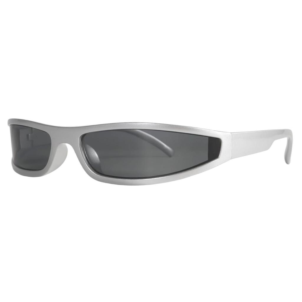 Future technology sense small frame YK sunglasses ins Internet celebrity street shot sunglasses personality trend concave sunglasses