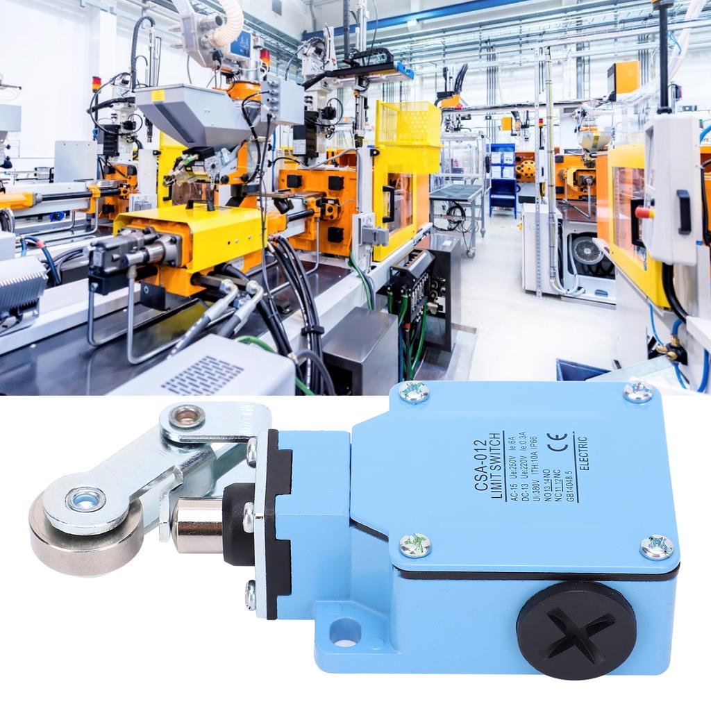 BERM Limit Switch Automatic Reset Travel Switch with Adjustable Rotating Lever Arm