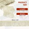 PATIKIL Yellow Fringe Trim, 5 Yards X 65mm, Curtain Tassel Fabric for Sewing Curtains, Sofas, Clothing, DIY Decoration