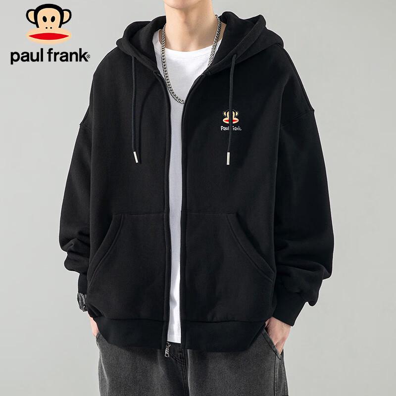paul frank Herren Casual Kapuzenpullover mit Reißverschluss