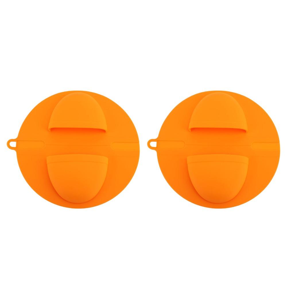 2PACK Silicone BBQ Grill Mitts Heat Resistant Oven Mitts Heat Resistant Gloves Smoking