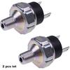 FSC17492134 Normally Closed 2 Blade Kick-Off Low Air Pressure Indicator Switch 1749-2134 FSC-1749-2134 fits Freightliner Century Columbia Class
