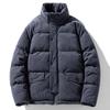 Winter Trend Brand American Vintage Down Jacket Couple Corduroy Cotton-padded Jacket