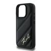Karl Lagerfeld Klhcp16Lpqdsmgk Iphone16 Pro 6.3 Czarny/Black Hardcase Quilted Signature