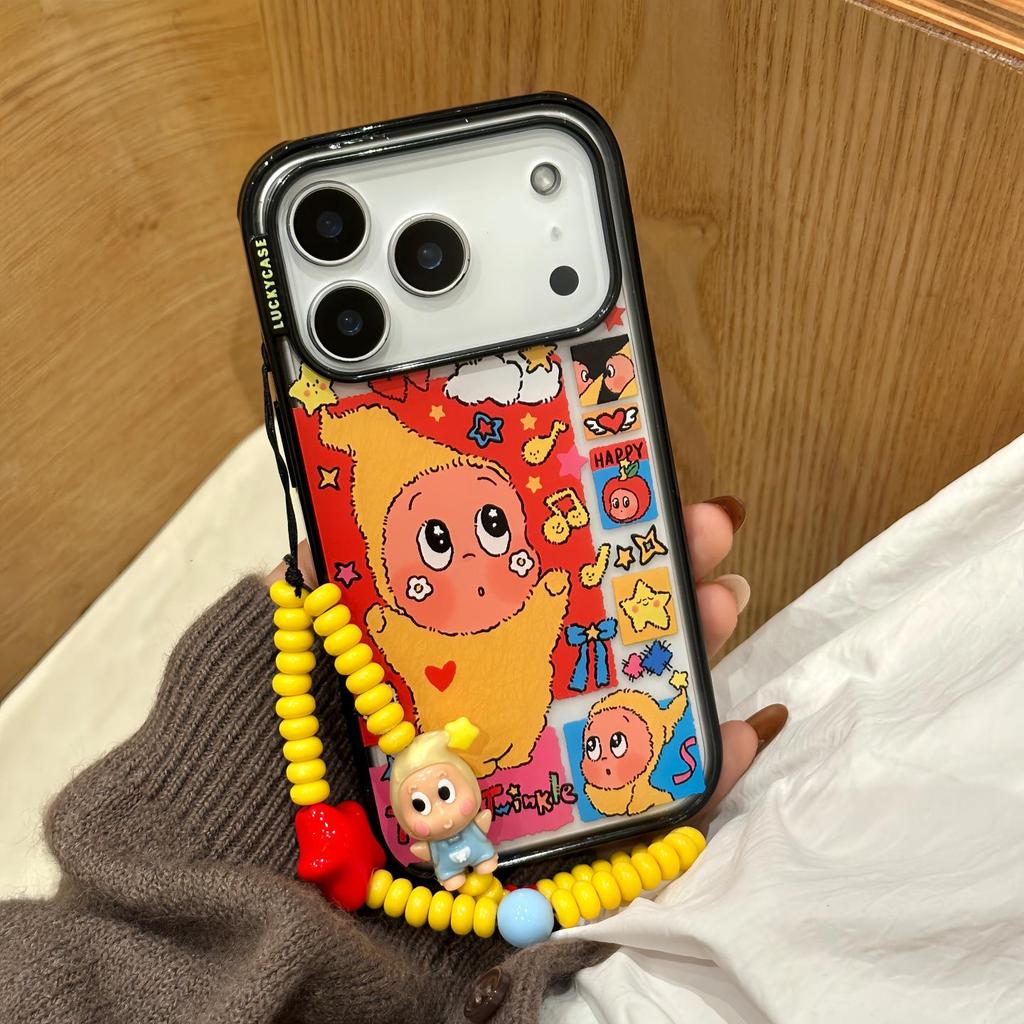 Etui na iPhone 16 Pro Max Starry People – Kompatybilne z Apple 14/15, 17 Pro Etui Ochronne dla Kobiet