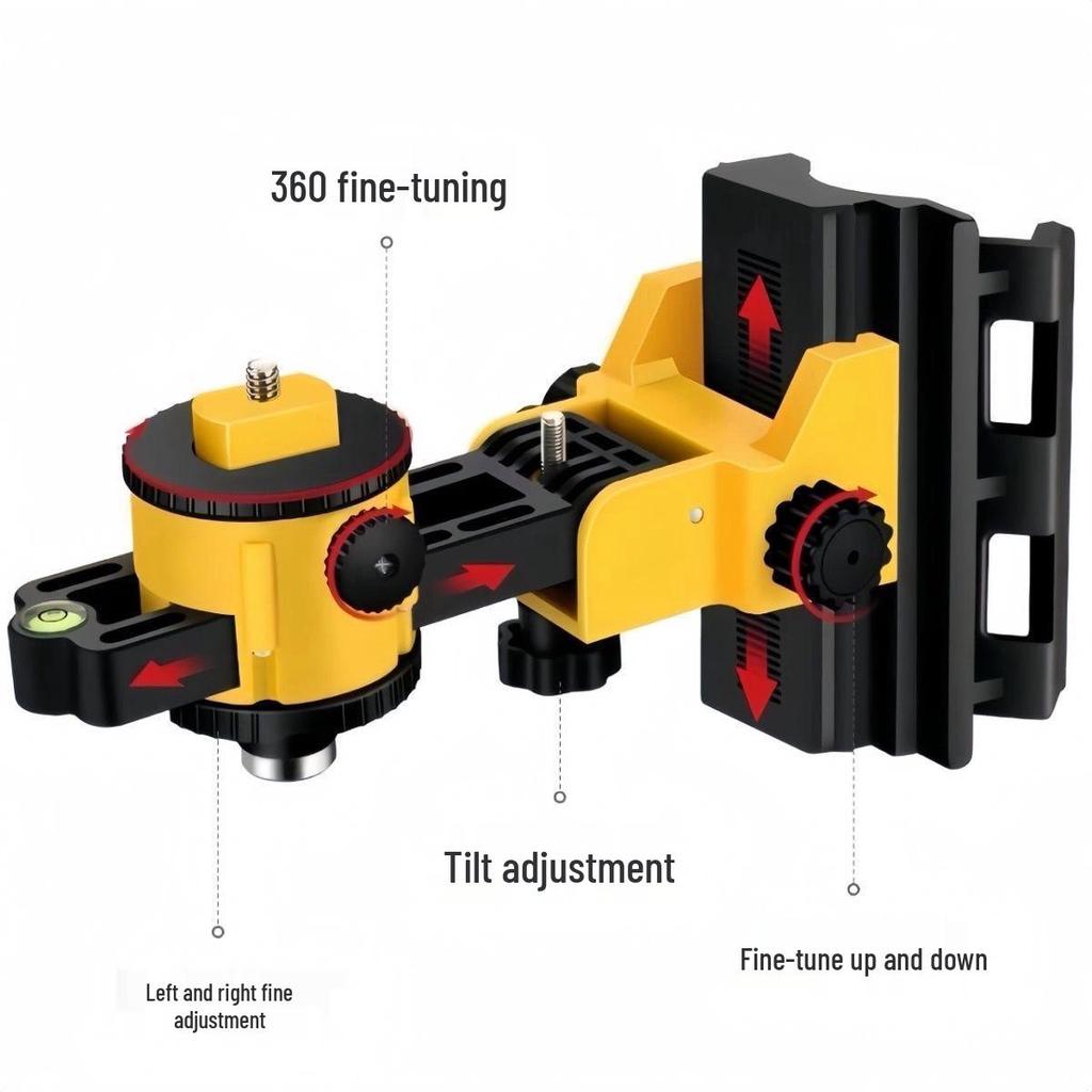 Adjustable Aluminum Alloy Ceiling Infrared Support Rod with Universal Pan Tilt