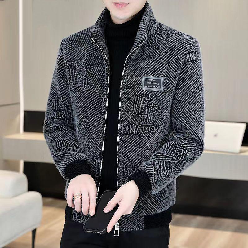 Men's Coats for Autumn and Winter, High-end Woolen Coats, Trench Coats, Korean Style, Trendy, Light and Casual