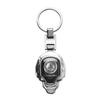 HOXL2 Leather/Metal Car Remote Key Cover Keychain Pendant Backpack For Mercedes Benz AMG A B C D M S R G Class GLA W176 W124 C260 C300