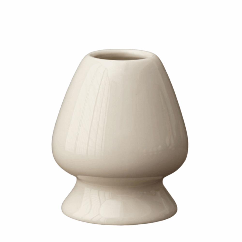 Durable Ceramic Chasen Holder Retro Ceramic Holder Practical Matcha Whisk Stand  Kitchen Use