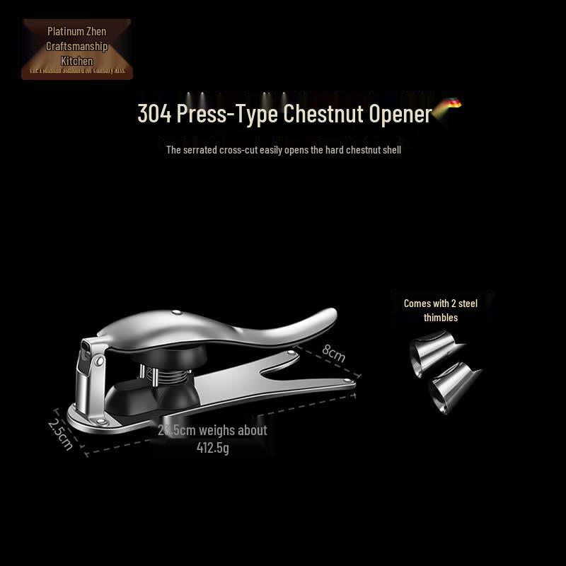 Multi-functional Chestnut & Nut Cracker Tool