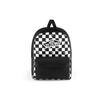 New Polyester Backpack Regular Unisex Black White Checkerboard VN0A3UI6YZT