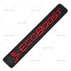 2 Stück/Los 3D Metall FORD ECOBOOST Auto Emblem Auto Plakette Heckklappe Namensschild Aufkleber Seitenkotflügel Aufkleber