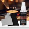 User Friendly Vinyls Record Cleaning Fluid 30ml with Microfiber Towel Precise Record Cleaner Noise Reductions Play