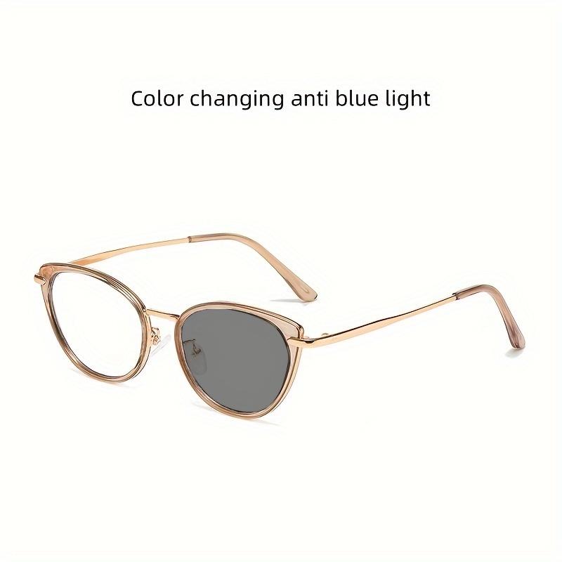 Trendy Blue Light Blocking Glasses Stylish Round Square Frame Designer Eyewear For Office Study Night Driving Filter Glasses