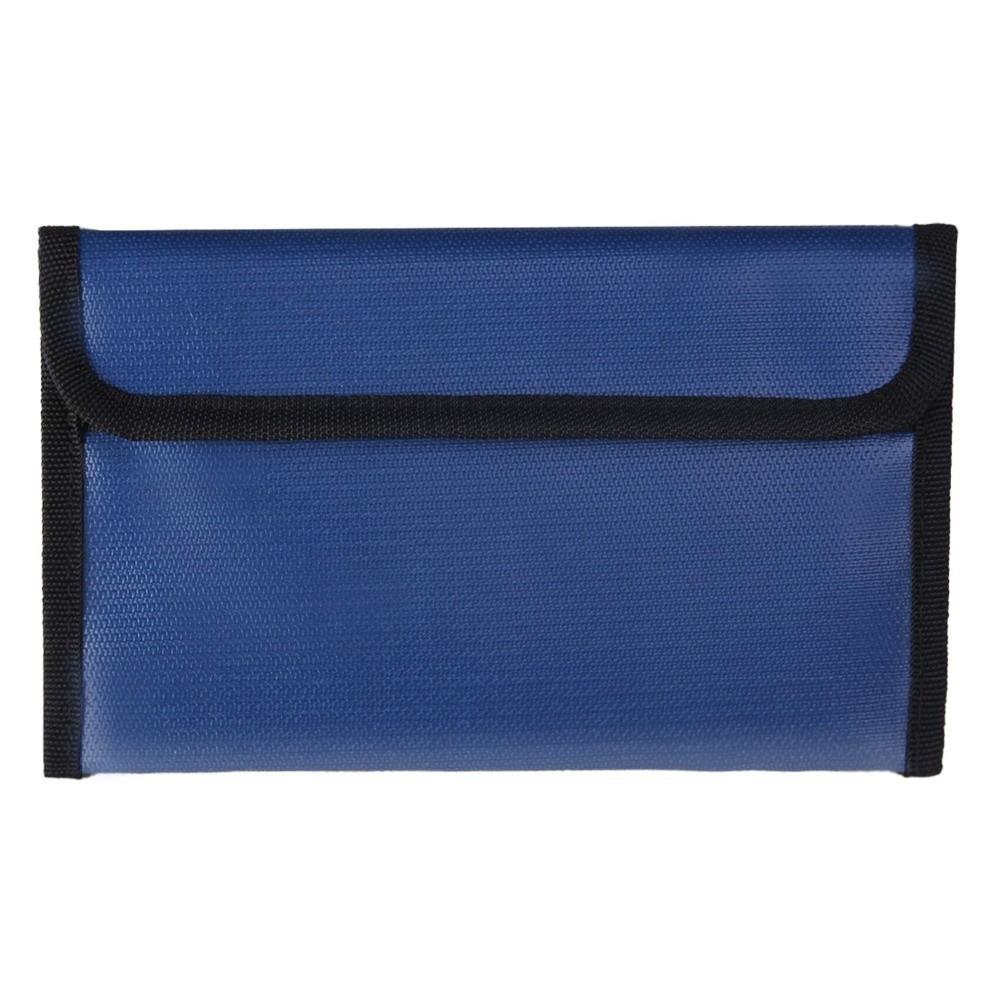 Waterproof Surface Safe Storage Pouch High Temperature Resistant Envelope File Folder  For Cash