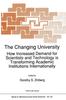 The The Changing University : How Increased Demand for Scientists and Technology Is Transforming Academic Institutions Internationally : 59 Book