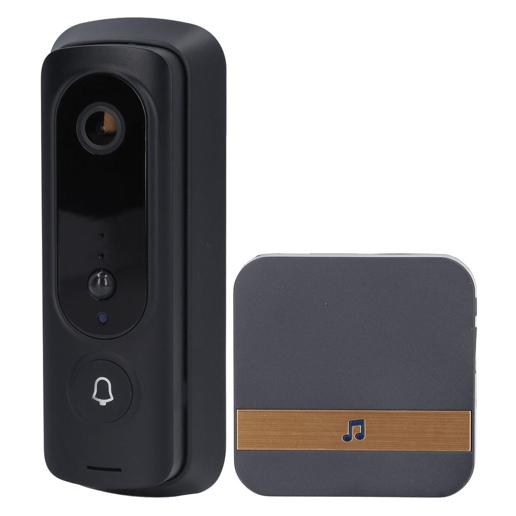 Doorbell Camera 2.4G WiFi 1080P HD Night Vision AI Human Recognition 2 Way Talking Wireless Doorbell Video Camera US
