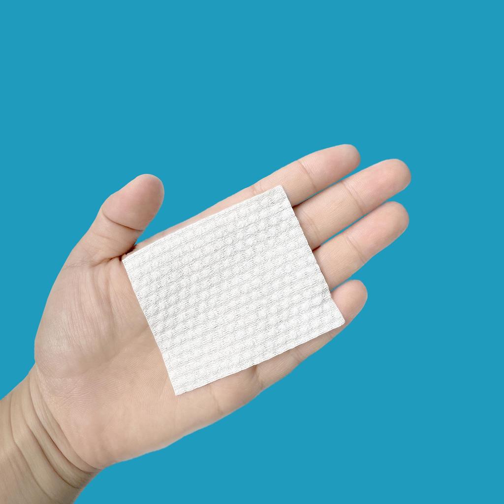 Thick Pearl Cotton Makeup Remover Pads - Lint-Free, Special for Face, Large Pack