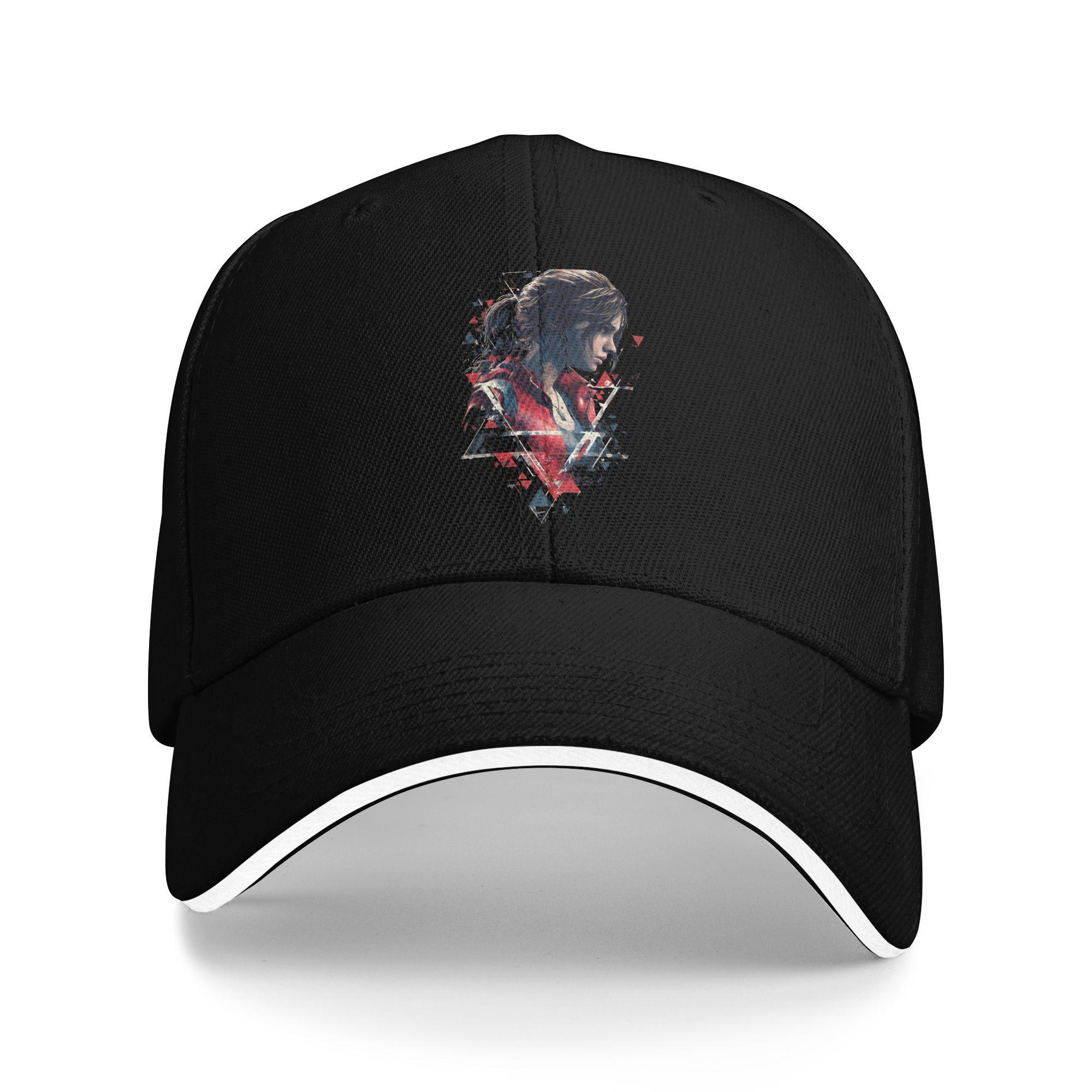 

Residents Evils Claire Redfield Fanart Motorcycle Biker Survivor Zombie Sun Baseball Cap Spring Retro Trucker Hat Baseball Caps As Picture чёрный