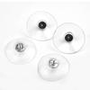 10pcs Clear Plastic Suction Cup Thumb Screw White Nut Rubber Casement Suckers PVC Strong Vacuum Suckers Hooks For Window Wall