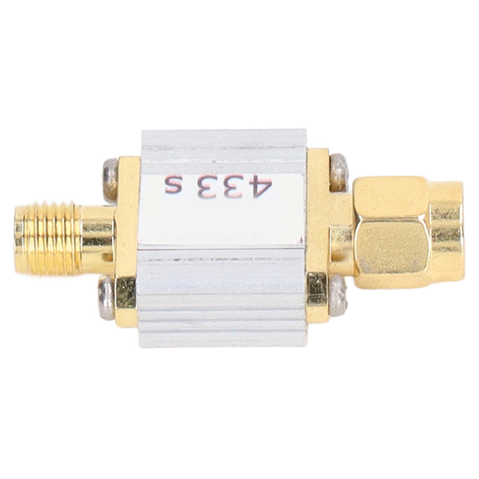 

433MHz Bandpass Filter SMA Interface Band Pass Filter Module for RFID Receiver 50 Ohms