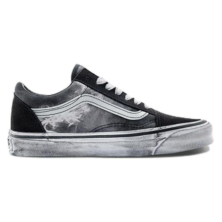 Vans Concepts X  Old Skool Series Comfortable Durable Low-Top Skate Shoes Unisex sneaker Black Gray VN0A4P3XY451