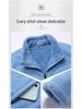 Unisex Reversible Fleece Jacket: Thickened Velvet Windsheeter with Polar Fleece Inner, Perfect for Autumn and Winter