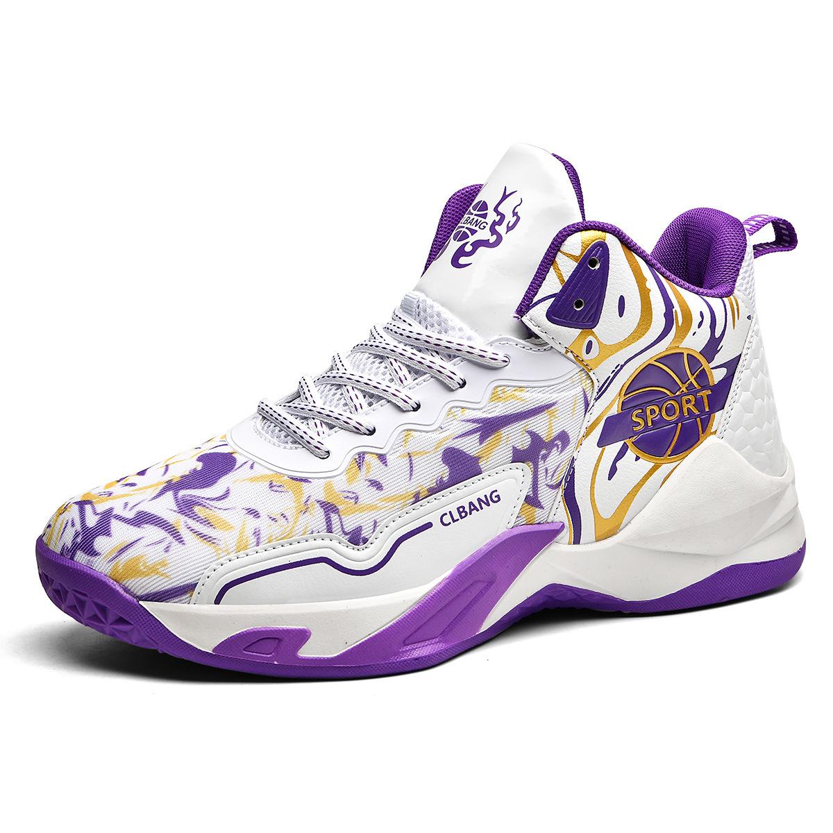 

Basketball shoes 2025 new youth sports training boots student casual breathable versatile trendy shoes running shoes 36