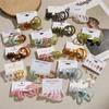 2026 New Colorful Resin Earrings Set Pearl Hoop Candy Color Metal Mix Match Style for Women Wedding Party Earrings