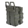 Portable Mag Fast Attach Pouch Molle System Module Double Ammo Holder Carrier Army Green