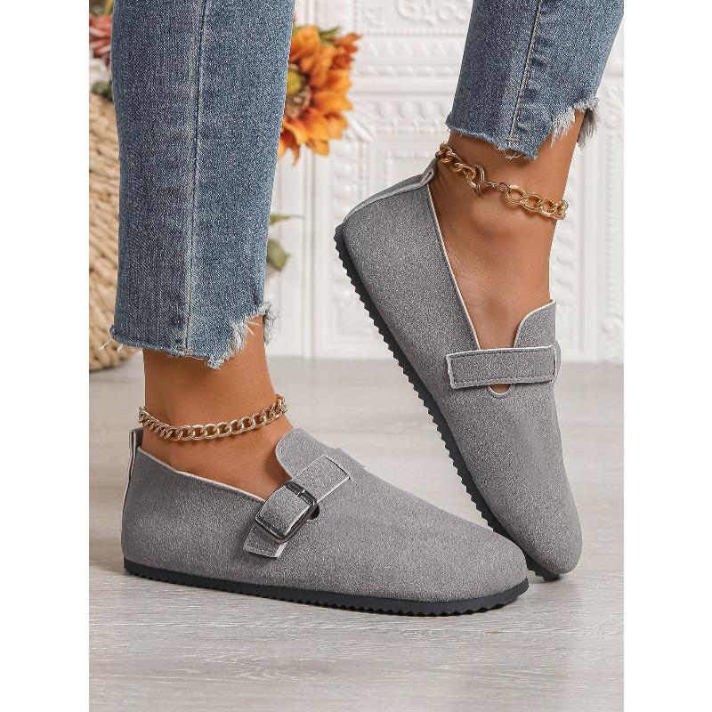 Lazy Man Single-Sole Women's Summer New Design Large Size Casual Flat Heel Pea Coat Shoes