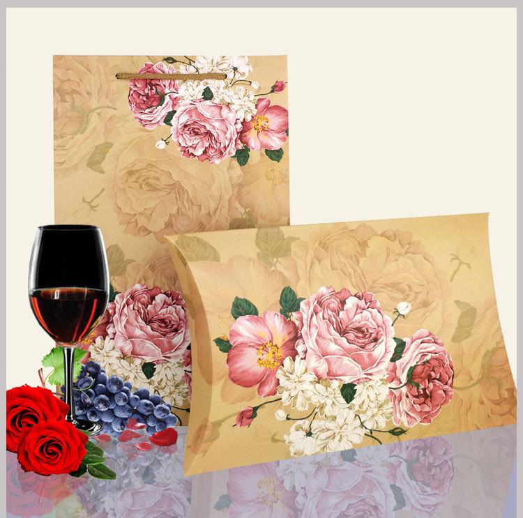 El Çantalı İpek Eşarp Şal Hediye Paketleme Seti