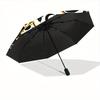 1pc Galaxy Cats Auto Open/close, All-Season Portable Folding Umbrella for Women & Men, Travel, Everyday, Formal Events - Compact Luxury Parasol, Outdo
